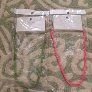 2 necklaces- never worn still In I he packing never opened.